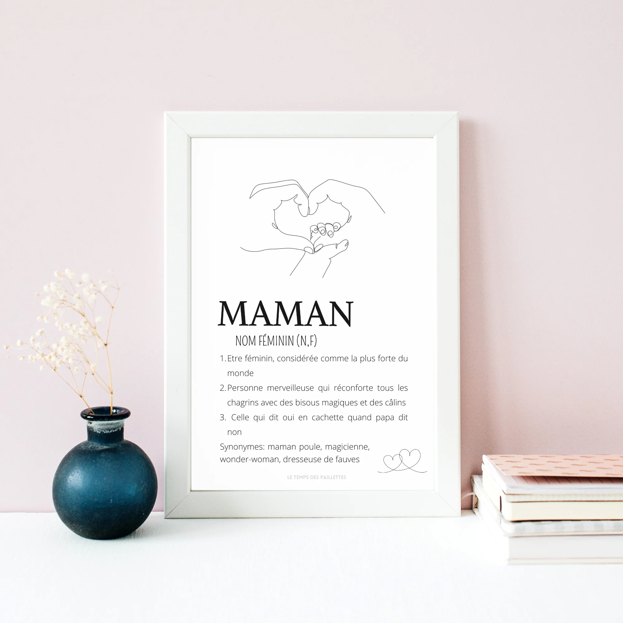 Affiche Définition maman personnalisée - cadeau fête des mères – Image 2