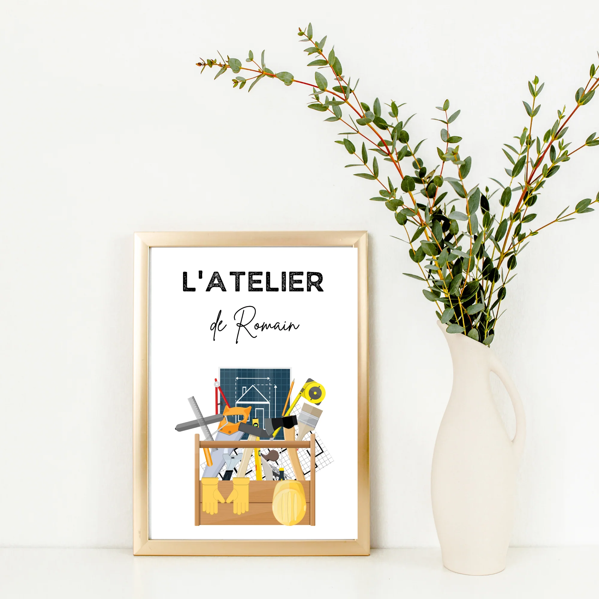 Affiche Atelier de bricolage personnalisée - Poster pour bricoleurs par Le Temps des Paillettes – Image 5