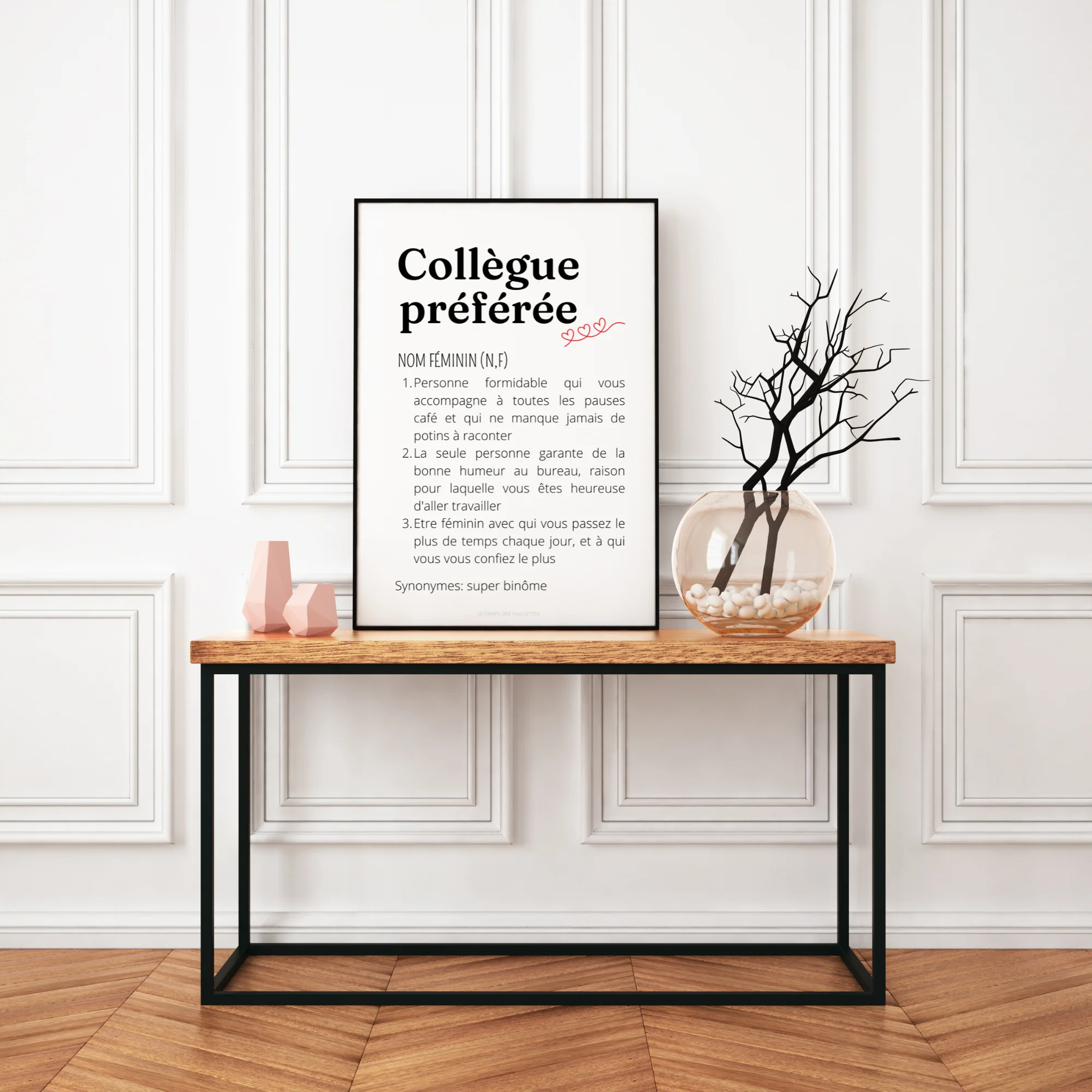 Affiche définition Collègue préférée – Image 6