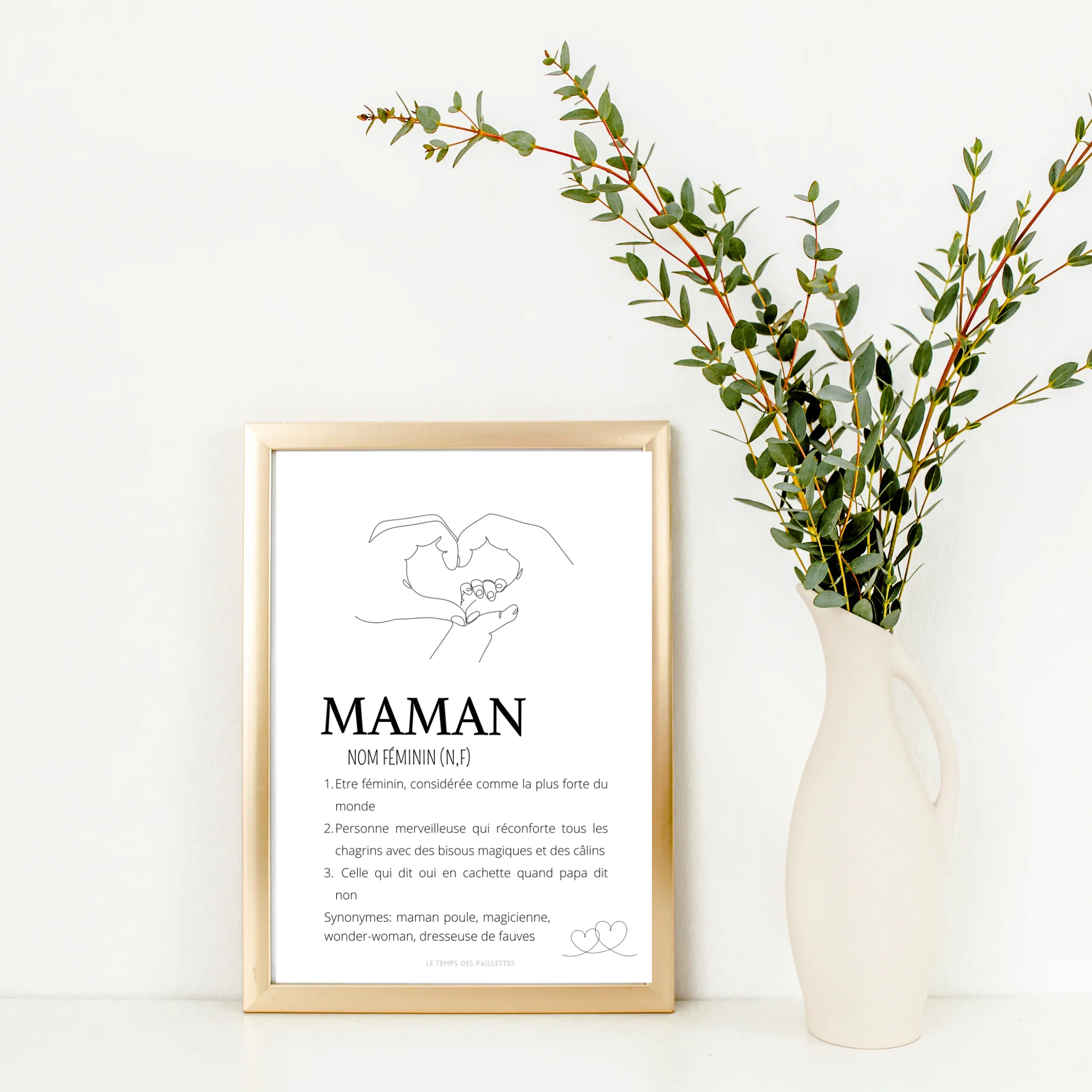 Affiche Définition maman personnalisée - cadeau fête des mères – Image 6