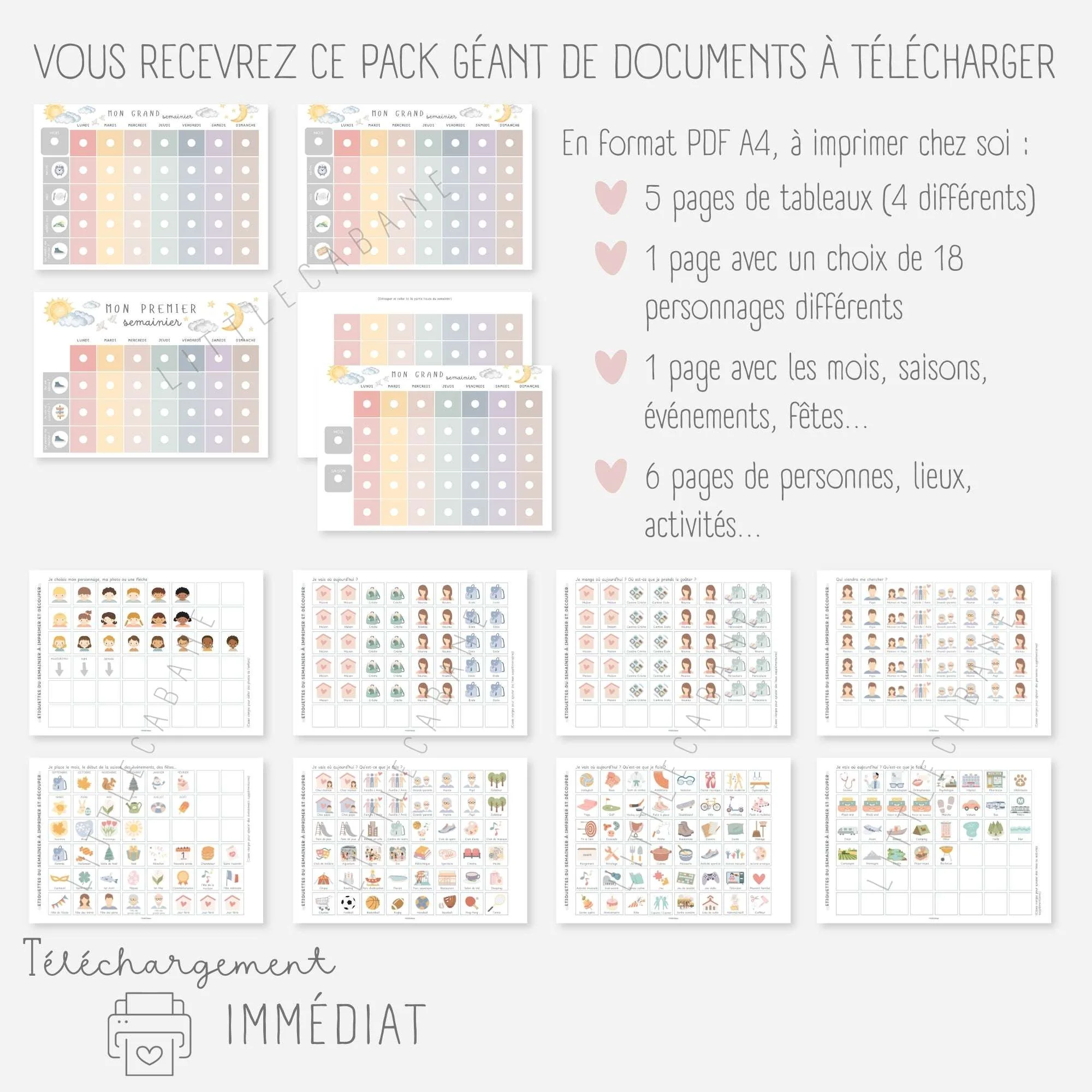 Mon grand semainier, 250 vignettes – Image 9
