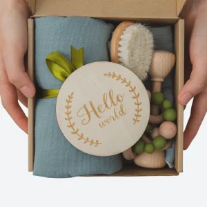 Coffret bébé bleu - ROMUALD