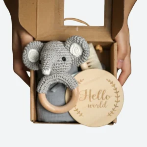 Coffret bébé éléphant - ANNOUK