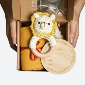 Coffret bébé lion - SAMUEL