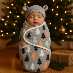 Couverture emmaillotage bébé | Garçon