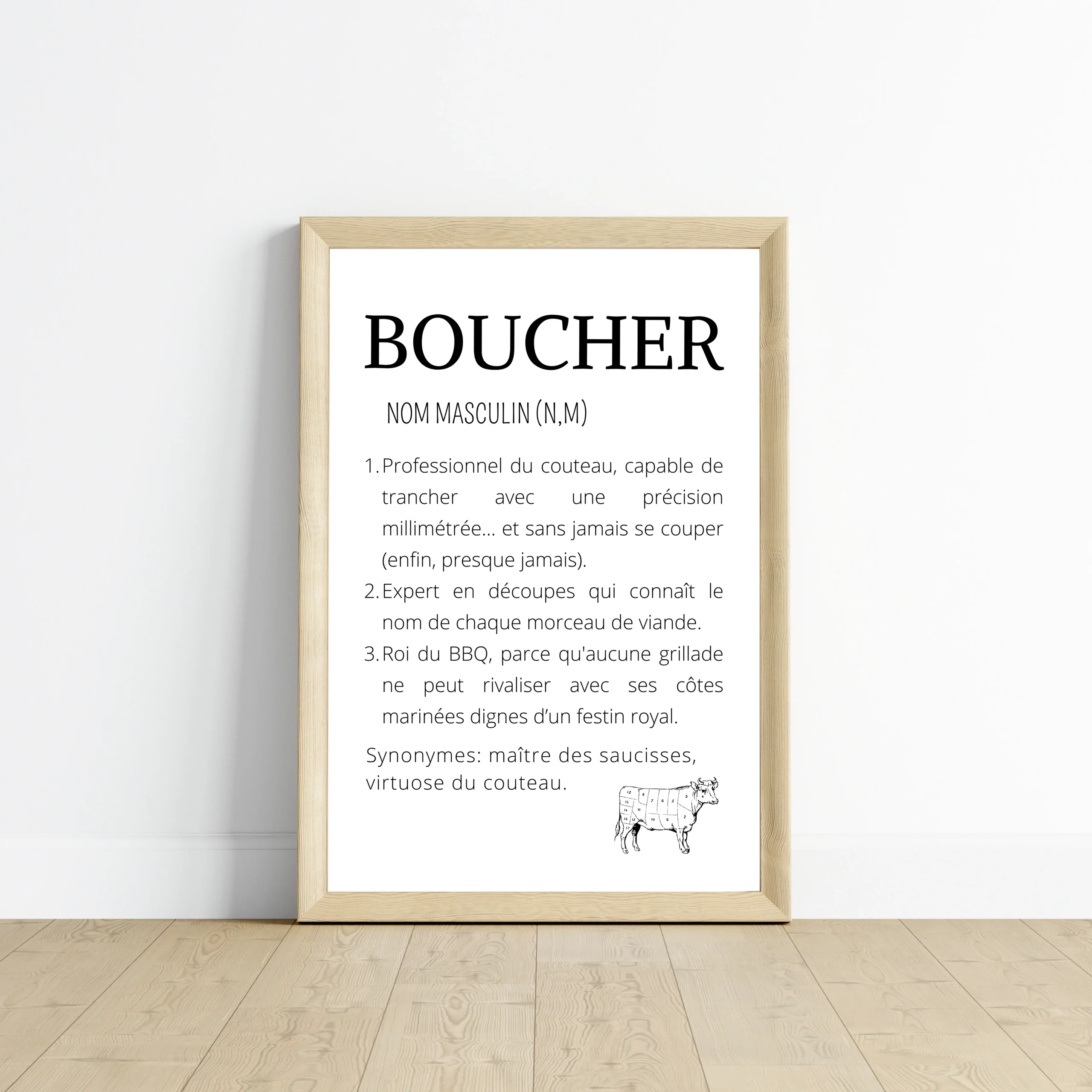 Affiche définition boucher – Image 3
