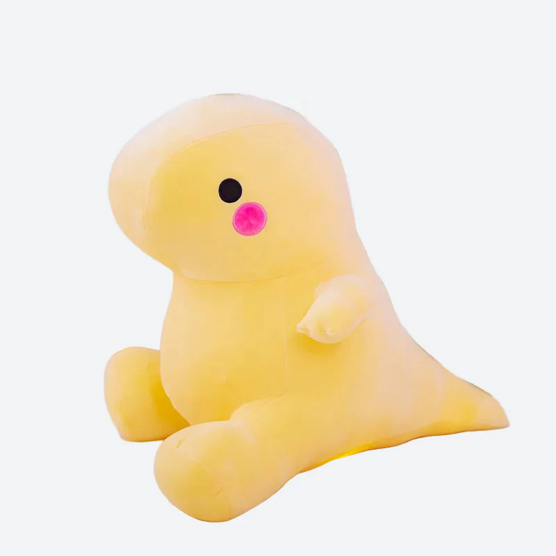 Peluche dinosaure jaune - BAYA