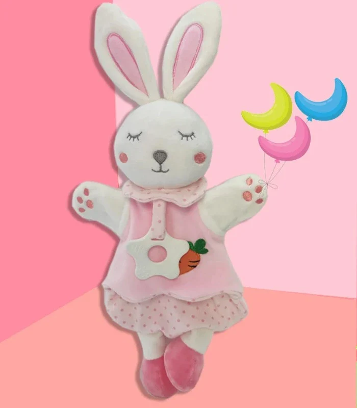 Doudou lapin blanc -SEVEN – Image 2