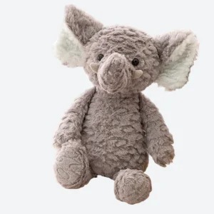 Peluche éléphant gris - BERTRAND