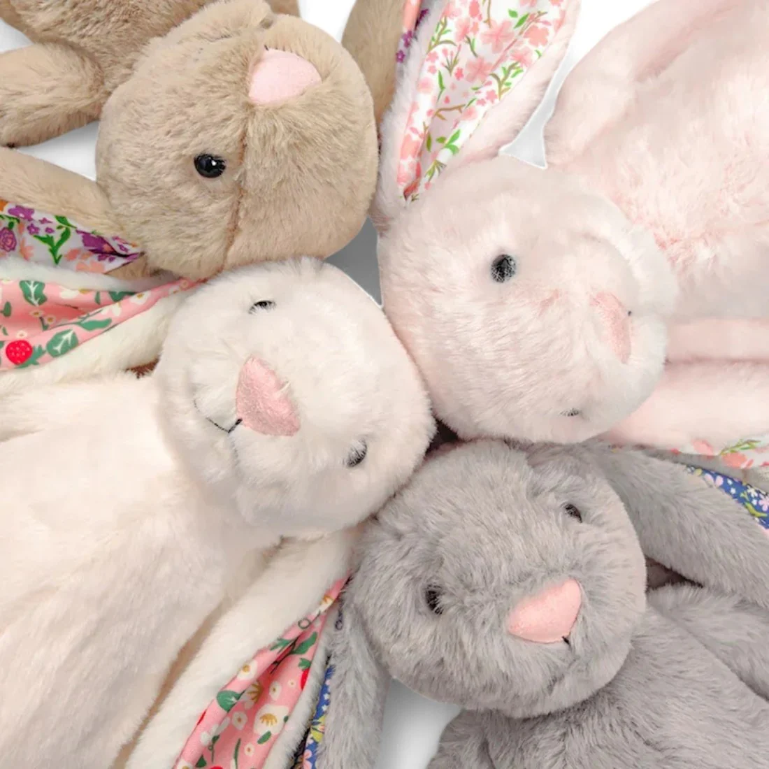Lapin en peluche avec motif Liberty – Image 6