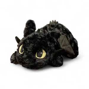 Peluches Dragons géante Krokmou et Furie éclair moelleuses