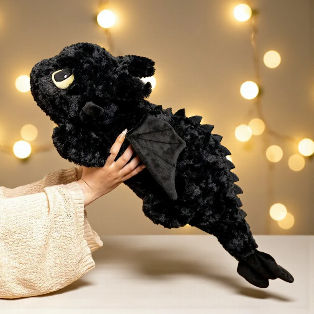 Peluches Dragons géante Krokmou et Furie éclair moelleuses – Image 6
