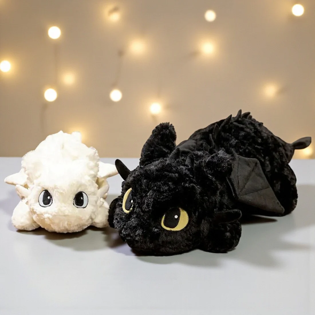 Peluches Dragons géante Krokmou et Furie éclair moelleuses – Image 5
