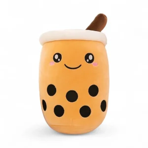 Peluche bubble tea brown sugar caramel kawaii