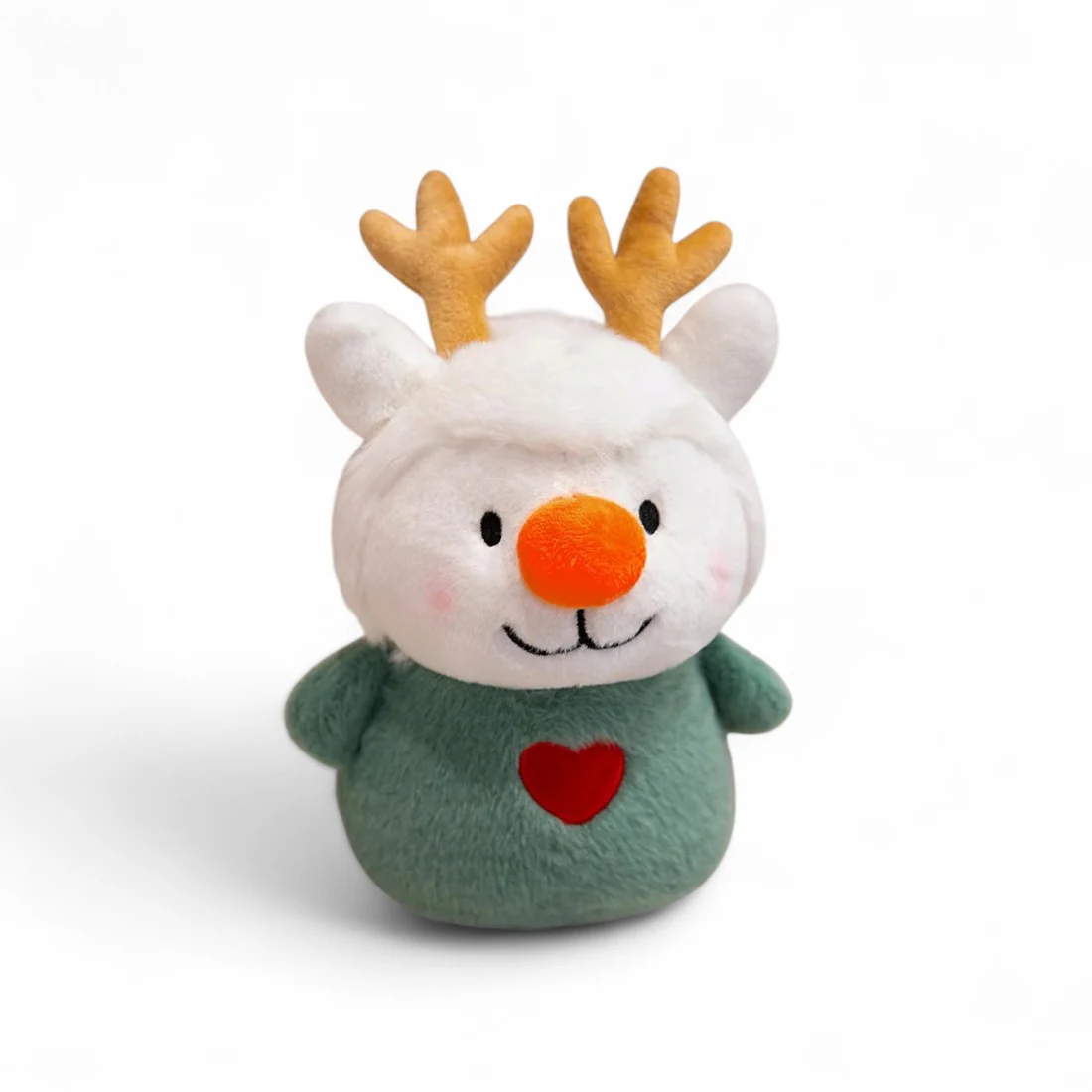 Peluche de noël duo rennes bonshommes de neige – Image 2