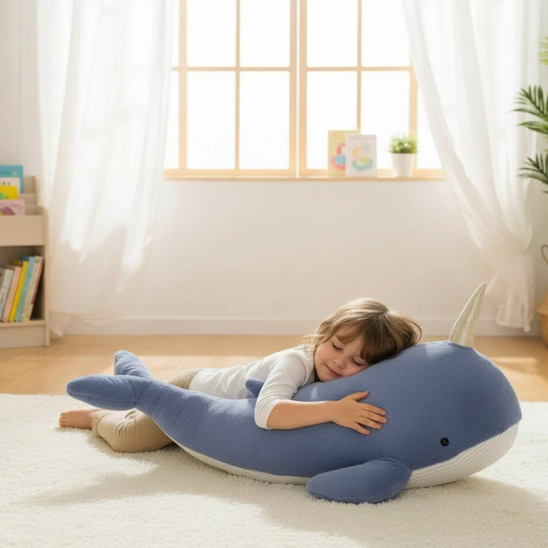 Peluche baleine magique géante – Image 5