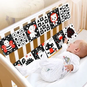 Livre évolutif bébé en tissu