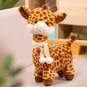 Peluche girafe à écharpe - Suzy