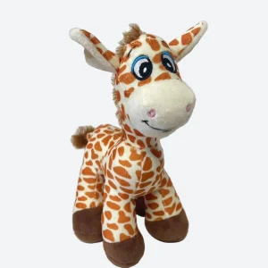 Peluche girafe à grands yeux - Sylvie