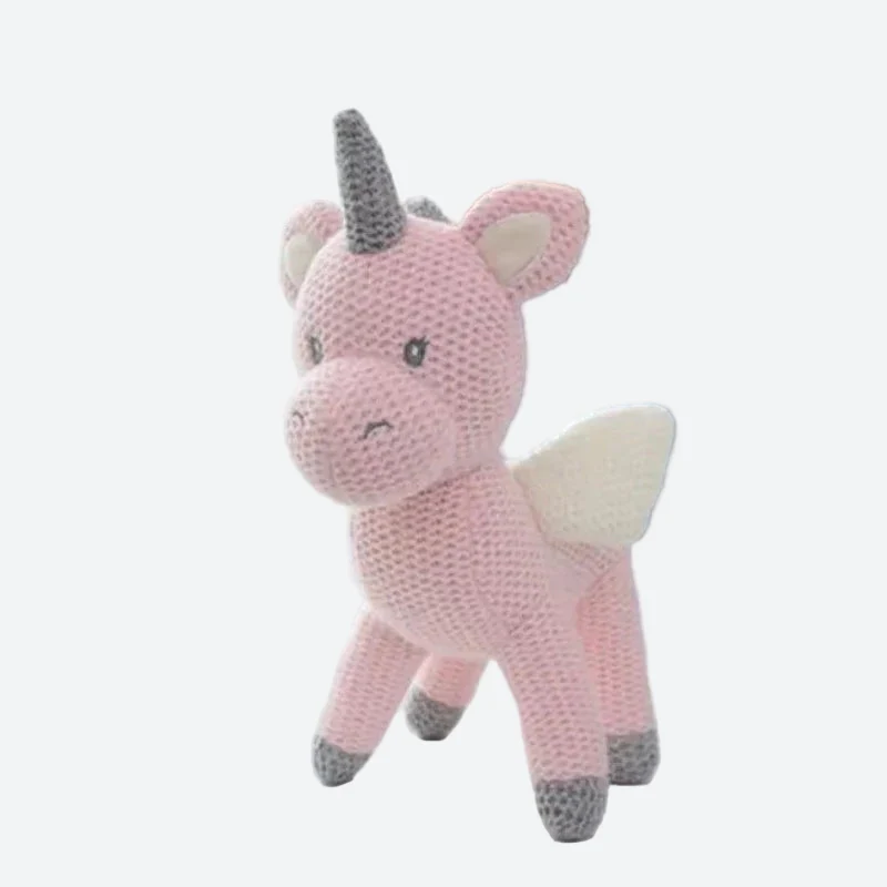 Peluche licorne enfant crochet - MANOE