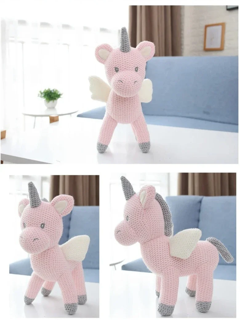 Peluche licorne enfant crochet - MANOE – Image 2