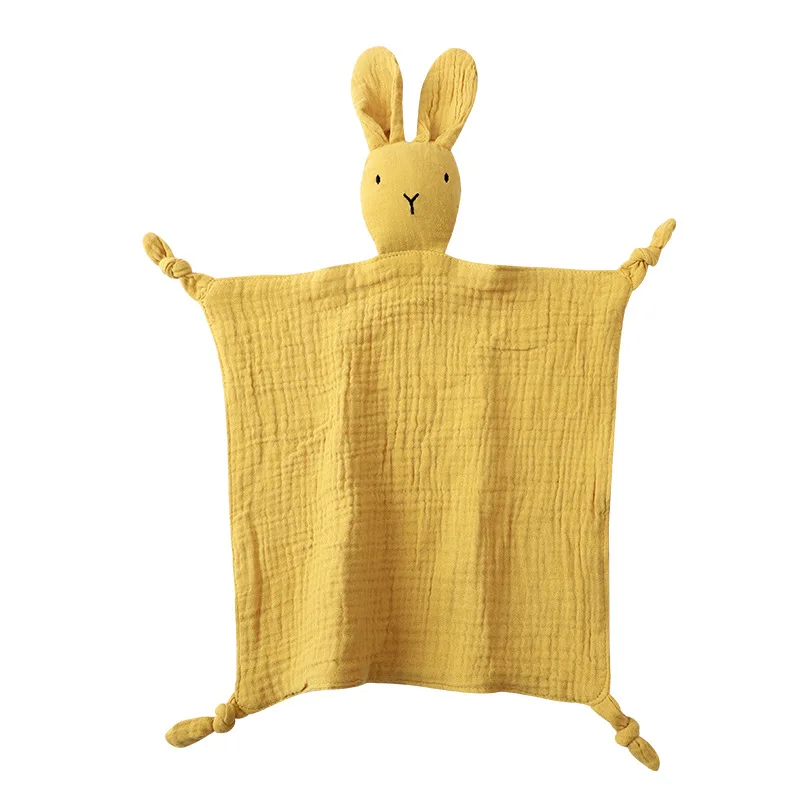 Doudou Lapin gaze de coton - GERMAIN – Image 5