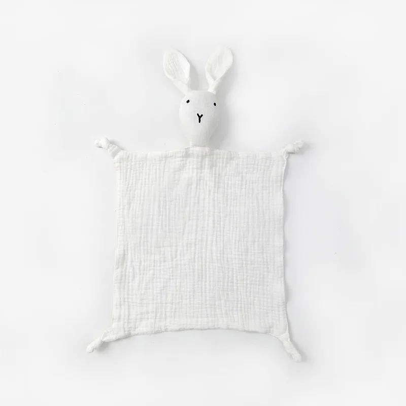 Doudou Lapin gaze de coton - GERMAIN – Image 6