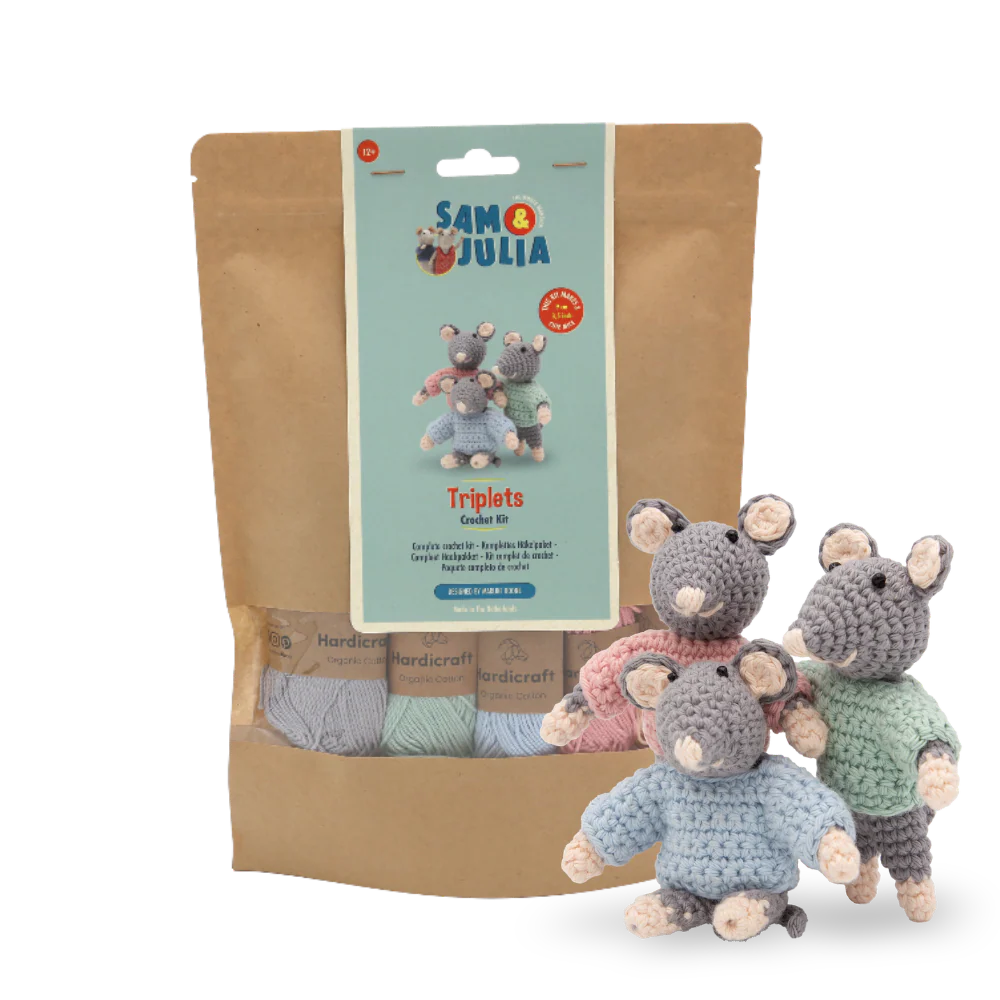 Crochet Kit - The Triplets