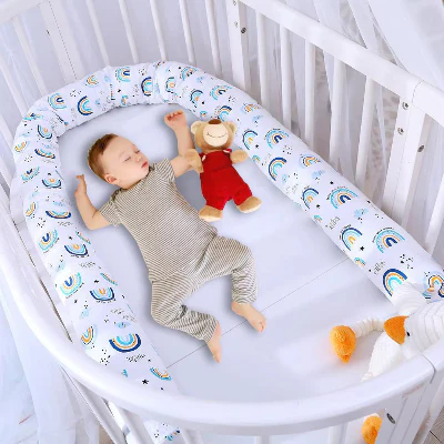 Tour de lit pour bebe |-Arc-en-ciel