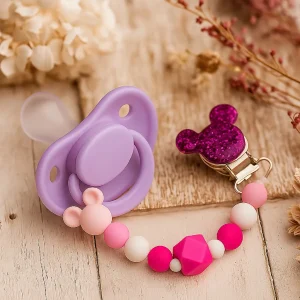Attache tétine | Tête de Mickey