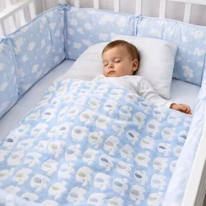 Couverture Bebe En Polaire - Éléphant