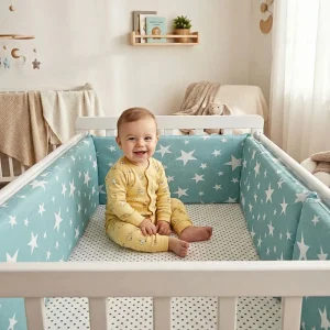 Tour De Lit Bébé - Jungle et Étoile