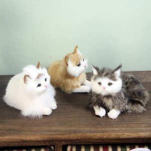 Chat En Peluche Comme Un Vrai Patte-Douce™