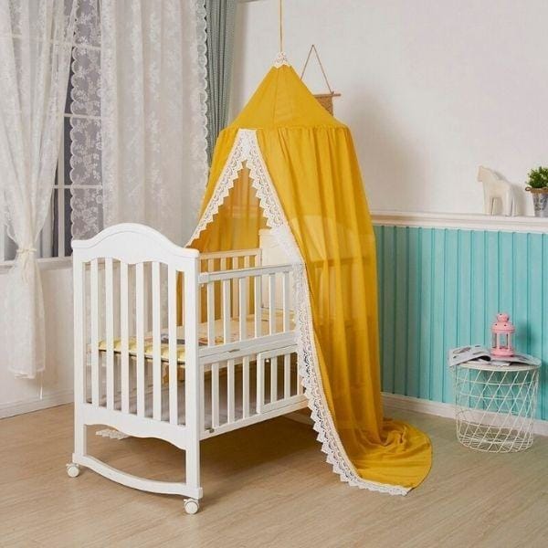 Ciel de Lit bébé Jaune – Image 4