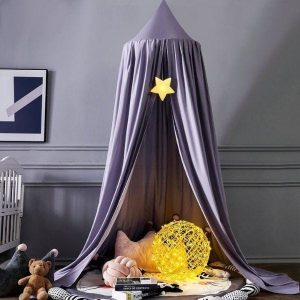 Ciel de Lit bébé Prune