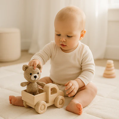 Doudou bebe |Crochet Fait Main – Image 3