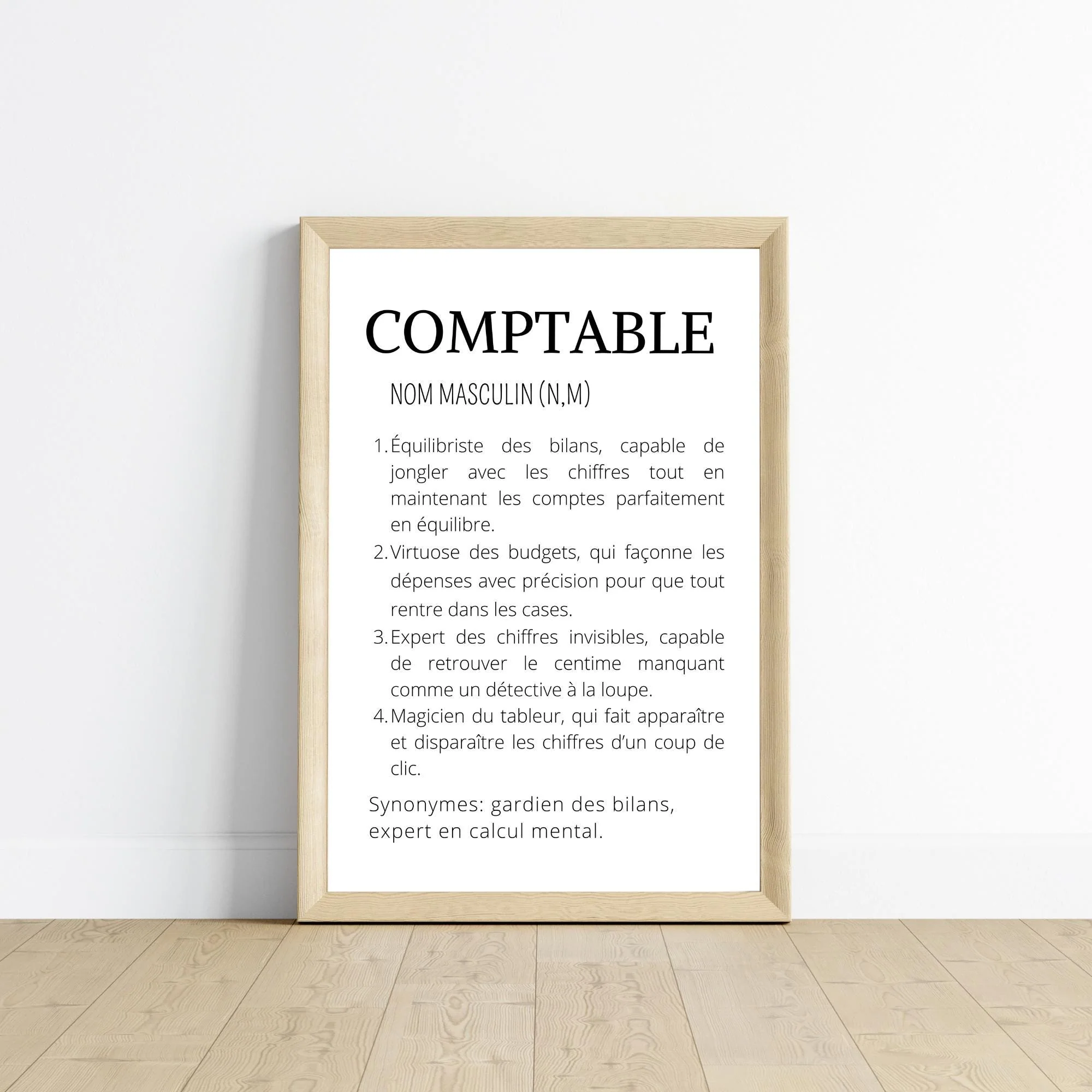 Affiche définition comptable – Image 3