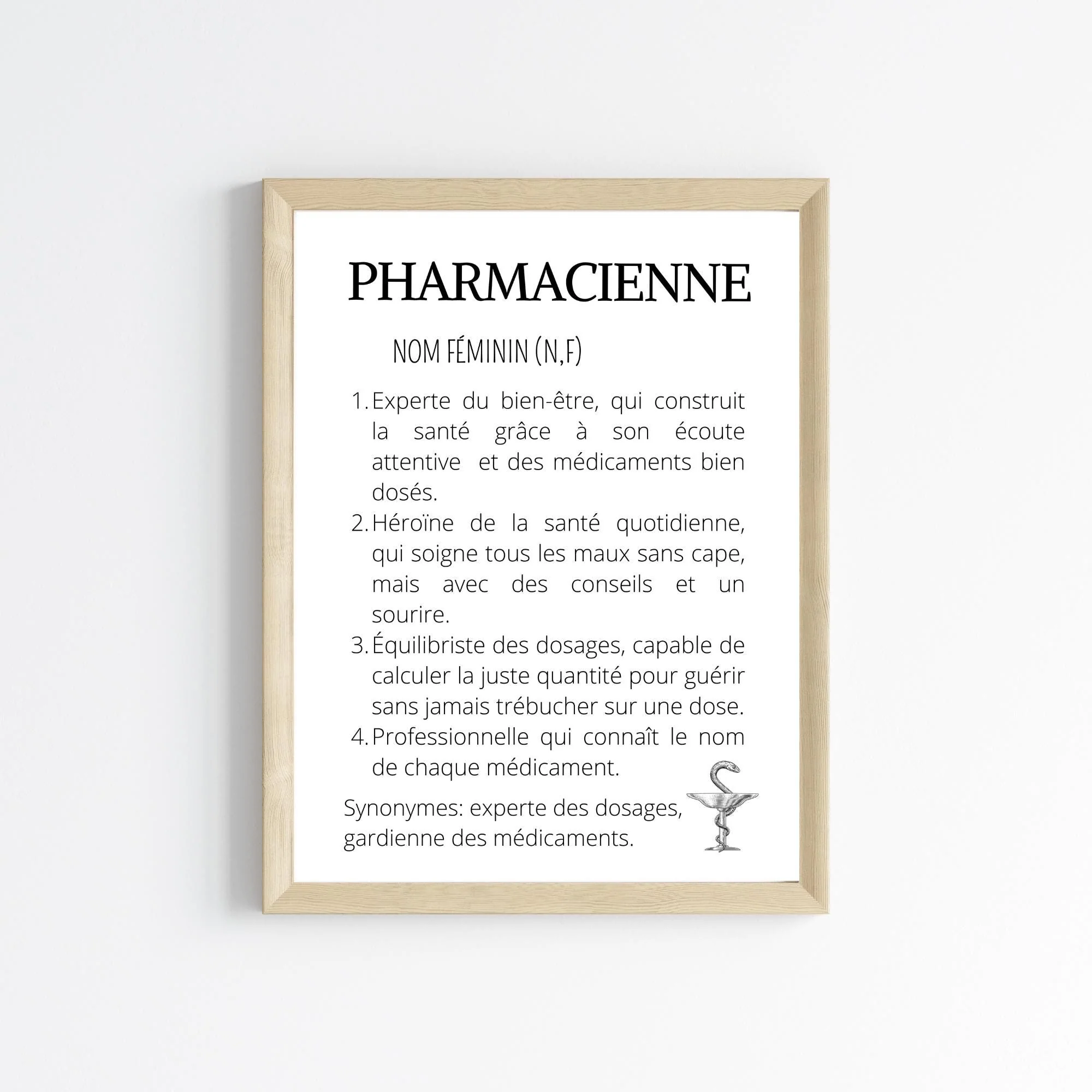 Affiche définition pharmacien(ne) – Image 4