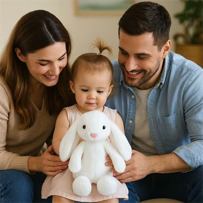 Lapin en peluche | Câlin Réconfortant – Image 5