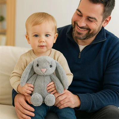 Lapin en peluche | Câlin Réconfortant – Image 3