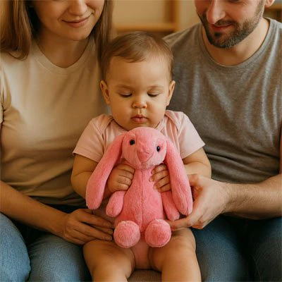 Lapin en peluche | Câlin Réconfortant – Image 4
