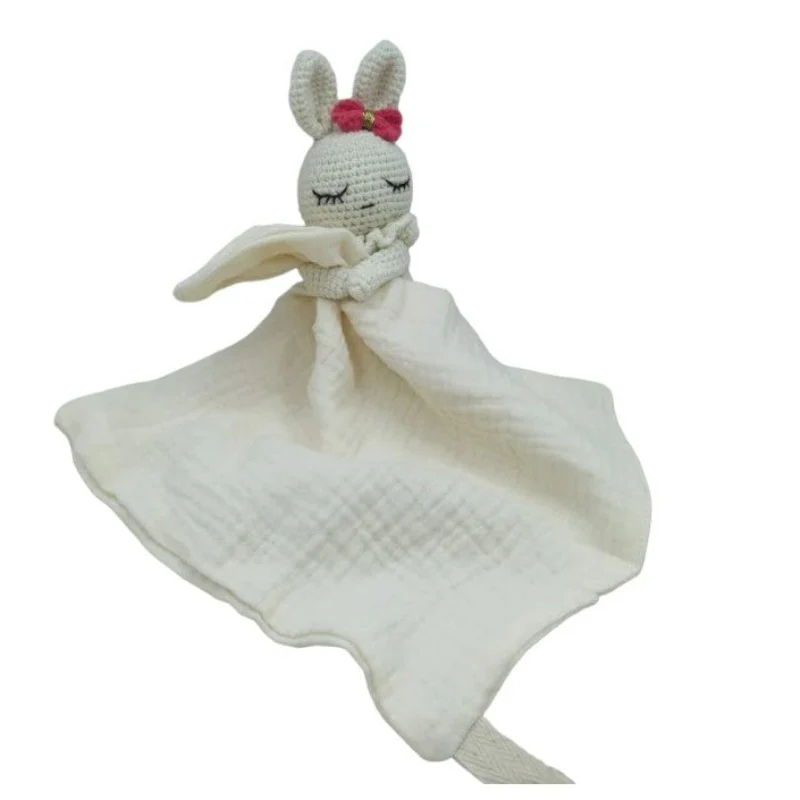Doudou Plat lapin Crochet - LIVIA – Image 6