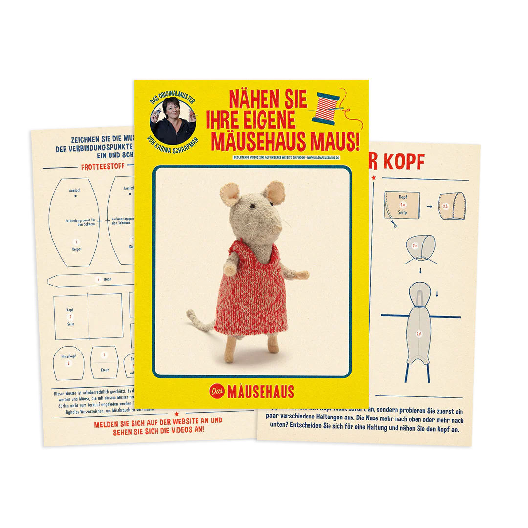 Meisterklasse: Nähe deine eigene Mäusehaus Maus!