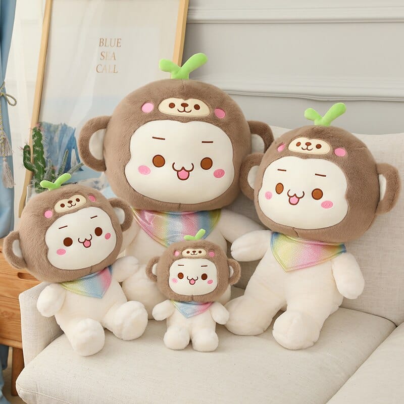 Peluche Bébé Singe Malicieux Frimousse™️