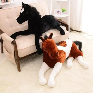 Peluche Cheval Géant Ouragan le Fidèle™