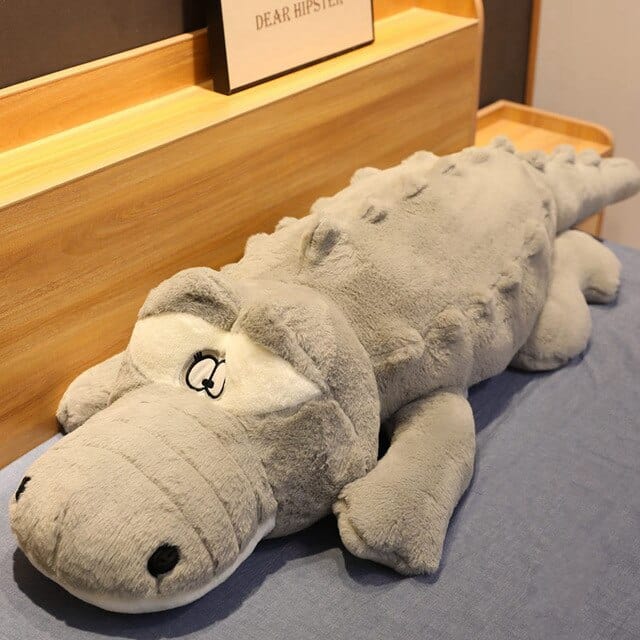 Peluche Crocodile Géant Danty le Gris™