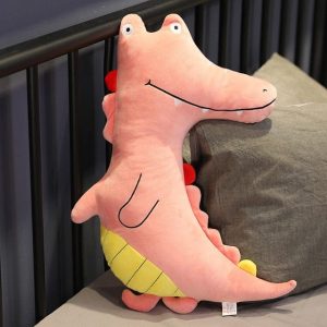 Peluche Crocodile Rose Dentu™