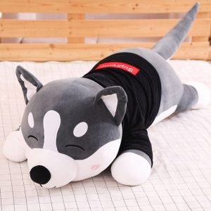 Peluche Loup Géante Aurore Boréale™