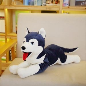 Peluche Petit Loup 60 CM Flocon Sauvage™