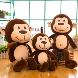 Peluche Singe Géante Monky Malicieux™